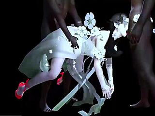 two bbc bang big-boobed chick in 3d animation 244