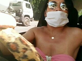 Uber Driver Pickachu Joins Solidary Action Against Coronavirus with Latina