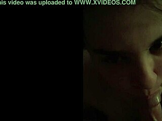 young amateur luna with pierced nipples gives blowjob to old guy