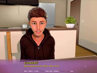 Peeping on my naked stepmom in the bathroom, huge tits exposed!