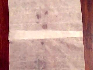 slo-mo cumshot after intense jerk session