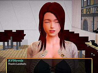 in my new family cartoon, redhead amateur says 'let's have fun'