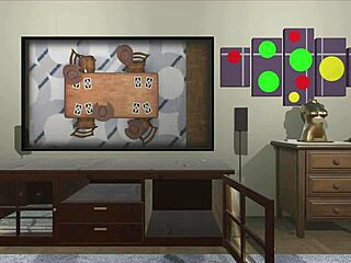 escaping sex doll room 3, riding blowjob