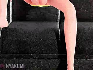 Brazilian Miku Animation with Massive Tits Display