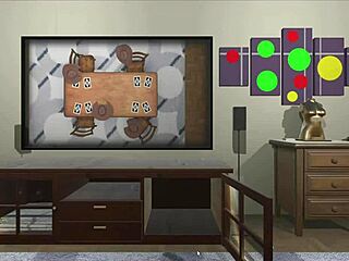 escaping sex doll room 3, riding blowjob