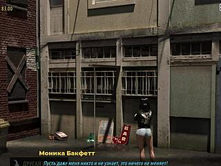 V módním byznysu ukazuje prsa v uličce.