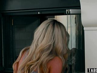 blonde milf sadie summer caught masturbating by young guy