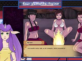 avatar the last airbender four elements trainer part 32 😎