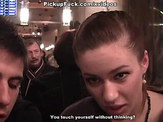 Two Girlfriends Suck Dick in Public Outdoor Pickup Scenario