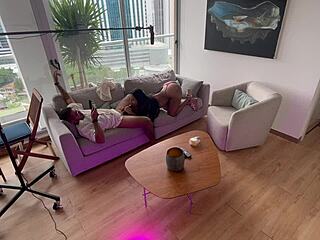 Behind the Scenes: Stepdaughter Takes Anal Creampie from Stepdad at Home