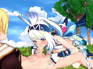 My cute hentai girl takes it deep in 3D action