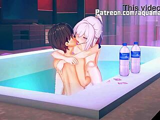ride me hard in this uncensored honkai sr hentai scene