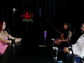 safada teases with boobs and dances for fiancé on sheer red.