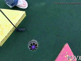 Teen gets rough missionary pounding in J video