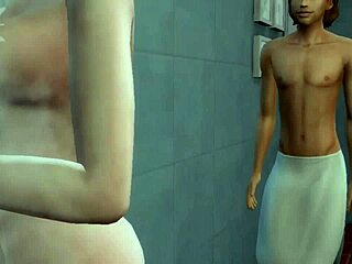 wanna watch stepbrother and stepsister banging hard in the shower?