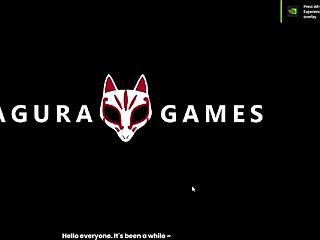 Branded azel offers her big tits for monster cocks in hentai