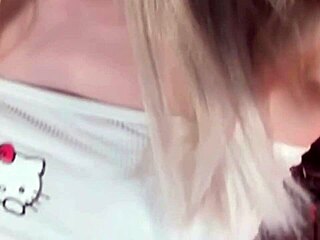 Sweet Eaton Teases In Tight White Leggings