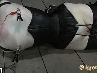 meant to say punishing her snatch with hardcore bondage oops