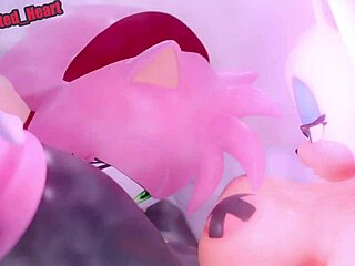 amy bangs futa rouge in wild cartoon action