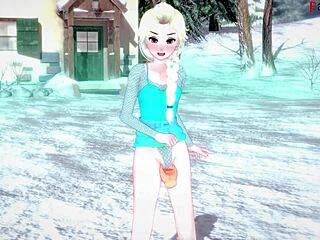 elsa gets fucked the night before christmas in free pov frozen fantasy