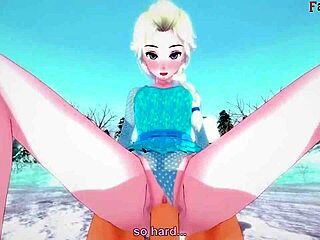 elsa gets fucked the night before christmas in free pov frozen fantasy