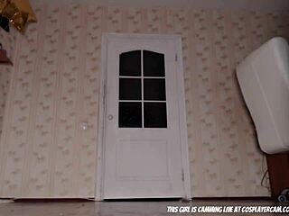 Ronny Ponny4323 masturbates on webcam with buttplug