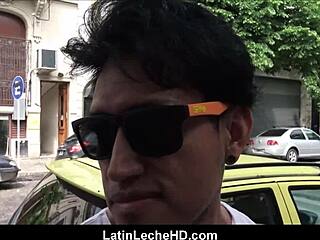 Straight latino guy from ecuador paid for pov encounter with gay stranger.