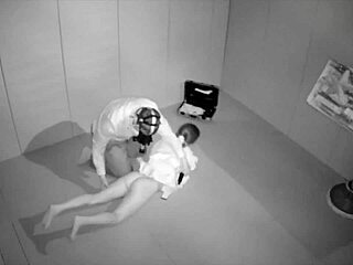 Hey, watch this bound kinky slut suck dick hard!