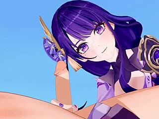 Raiden Shogun in 4K Hentai - Want to Join This Uncensored Action?