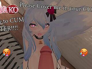 i cosplay as ganyu and beg you to cum on my face and tongue in catgirl cowkini.