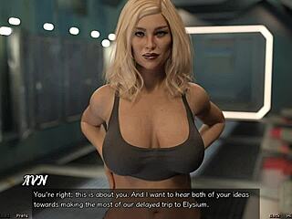 Stranded in Space 116, Reagan craves pregnancy with cute charm