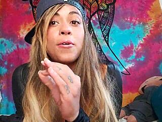 Srta X explores her desires as a sexy latina milf