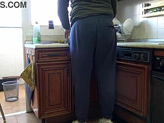 she was so horny, lovin kitchen fuckin, my bad!