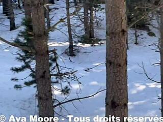 Ava Moore - Skiers Catch Me Goding My Ass