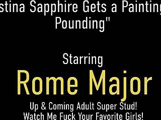 want me to stuff your muff, christina? rome major asks the milf.