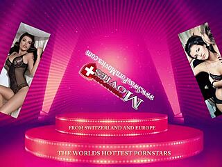 Versaute Lady Mai Li Sucks Two Cocks Dry in Wild 3some