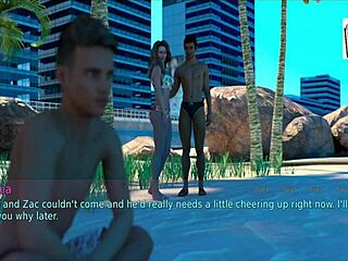 blonde teen wife interacts with her stepmother in this cartoon story.