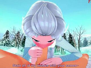 elsa gets fucked the night before christmas in free pov frozen fantasy