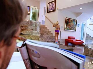 Bang surprise with petite blonde Kenzie Reeves getting fucked anal by uncle and father in law.