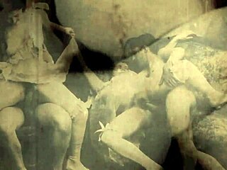 vintage illustration depicts erotic scenes from antique times, capturing the essence of retro desires in detailed artwork