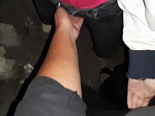 sex with housekeeper after garden walk, mutual masturbation leads to orgasm