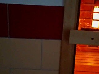 risky flashing and masturbating in public spa center?