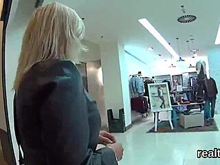 Wow! Czech Nympho Seduced in Mall, Pounded Hard POV