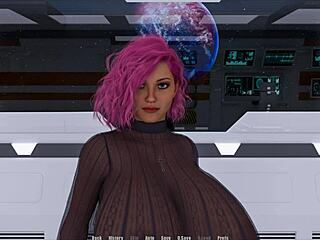 Journey through spacetime 45 in this erotic anime.