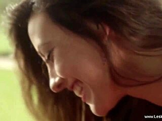 rebekah and tereza dive into steamy lesbian play now