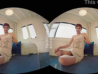 watch mercy west's hairy pussy contract as i yank it