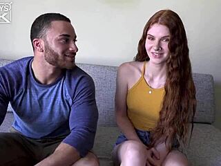 hairy hunk fucks redhead babe hard