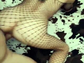 I saw sexwife with husbands friend in anal assfucking