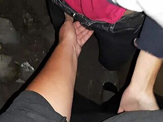 sex with housekeeper after garden walk, mutual masturbation leads to orgasm