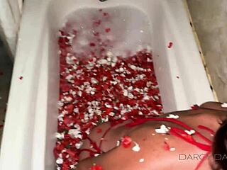 Bathroom sex gets wild with hookah and pissing for college student